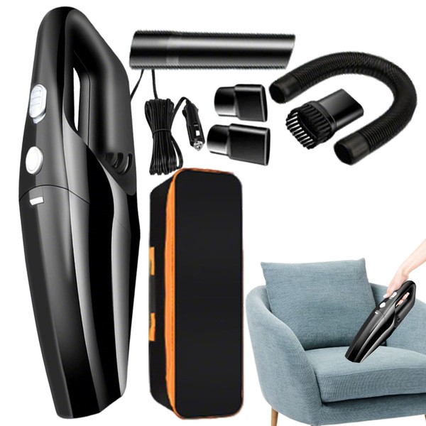 Car Vacuum Portable Cordless | Car Vacuum with 9000PA Powerful