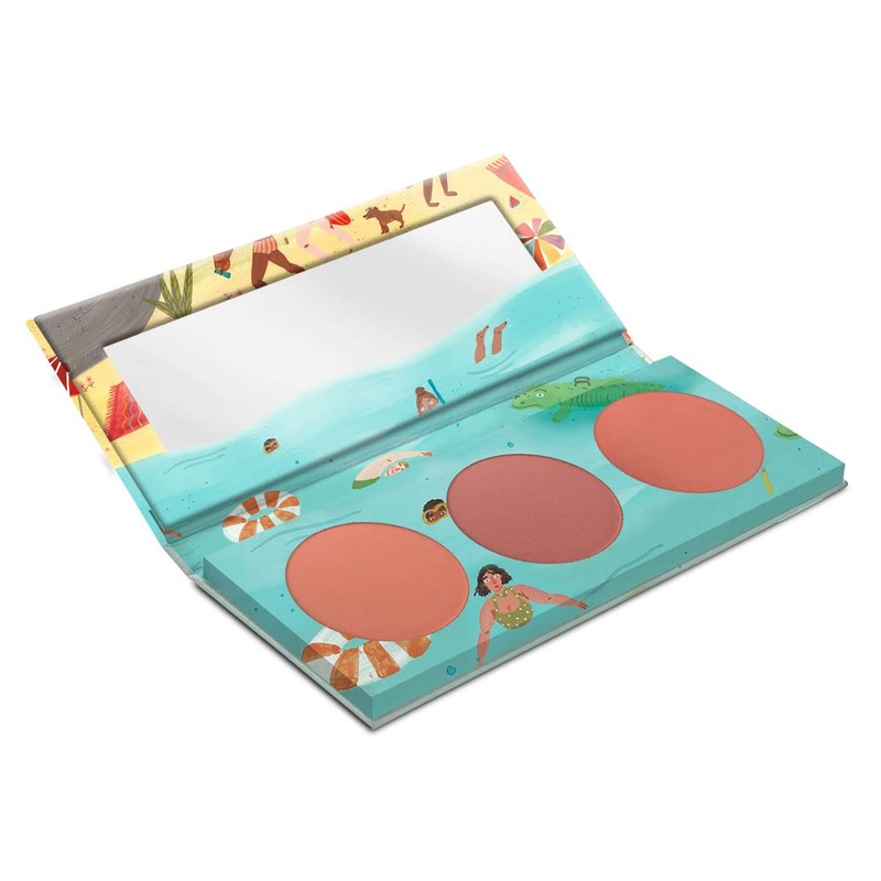 Yuya - Republic Cosmetics Paleta de Rubores Tres Tonos Besos