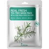 Rockies Real Fresh Tea Tree Mask Pack, 23g, 1 piece / 리얼 프레쉬 티트리 마스크팩, 23g, 1개