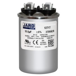 Jard Mars 30.0 uF 370 VAC 50/60Hz Motor Run Capacitor Replaces Genteq 27L1576