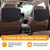 12.6-Inch Rear Entertainment Screen Protectors for SUVs – 2-Piece Protective