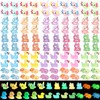 100PCS Luminous Mini Resin Ducks Tiny Animals Glow in The