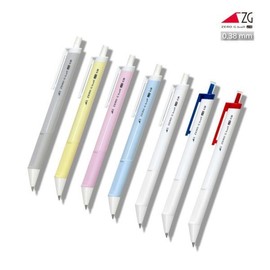 (Hottracks) Zero G Ball 15-Color 0.38mm 7-Piece Set (Black 5, Blue 1, Red 1) / (핫트랙스)제로지볼 15도 0.38mm 7종 세트 (흑5 청1 적1)