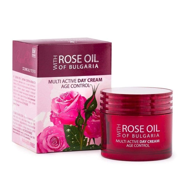Multiactive Anti-Ageing Day Cream with Rose Oil and Rose Water
