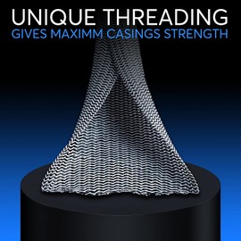 Cable Management Wire Loom 3ft -1/2 inch, Cable Sleeve Split Tubing, Cord Covers for Wires on Floor, Cord Protectors from Pets Chewing Cables, Black & White (2 Pack)