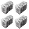 EATHEATY 100 Pack Truss Plate, 4" x 2" Pronged Truss