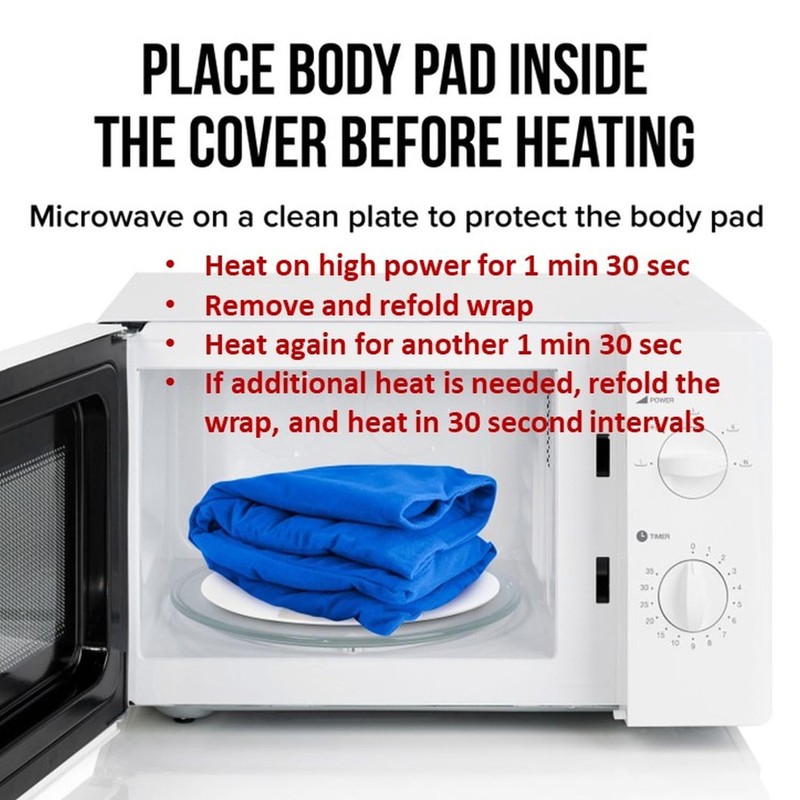 XL Heating Pad for Neck and Shoulders and Back, Microwavable