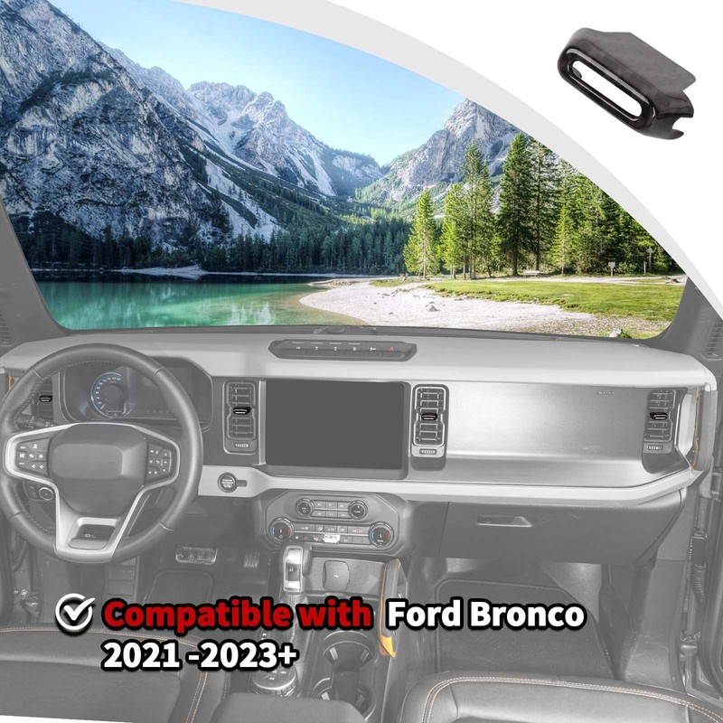 JWWY for Bronco Center Console Air Conditioning Vent Adjustment Device
