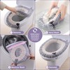 Warm Toilet Seat Cover for Bathroom Comfort – Soft Washable