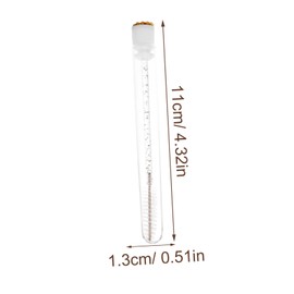 Outanaya 20 Sets Mascara Tubes Diy Lash Extension Kit Empty Bottles for Mascara Eyelash Brush Tubes Random Style