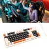 Gaming Keyboard USB 94 Keys LED Backlit Ergonomic Fodable Feet