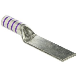 Panduit LCC4/0-00-X Compression Connector Lug, Blank Tongue, Long Barrel, 4/0 AWG Wire