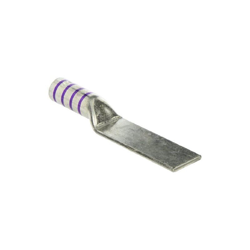 Panduit LCC4/0-00-X Compression Connector Lug, Blank Tongue, Long Barrel, 4/0