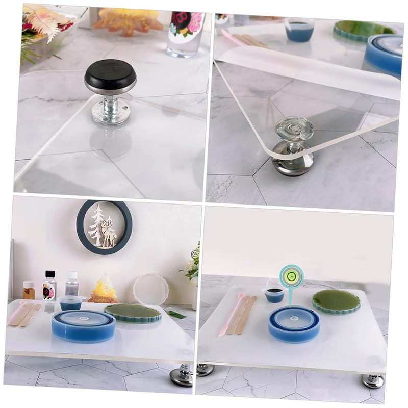 DOITOOL DIY Adjustable Epoxy Resin Leveling Table Versatile Craft Platform