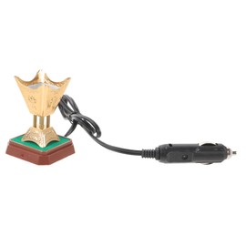 Healeved Tabletop Electric Incense Burner for Car and Home Use Aromatic Stove Middle Eastern Design Suitable for Incense Precision Crafted for Stability and Reliability