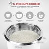 Aroma Housewares Select Stainless Rice Cooker & Warmer with Uncoated