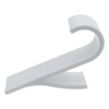 6 Pieces Bath Hook Holder Plastic Heated Towel Rail Radiator
