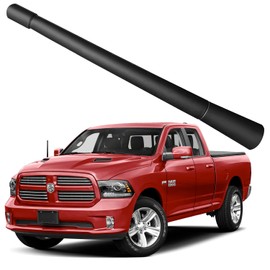 7 Inch Antenna Replacement for Dodge RAM 1500 (2009-2023), RAM 2500 3500 (2010-2018), Ram 1500 2500 3500 Antenna, Flexible Rubber Antenna Mast