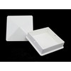 Plastic Pyramid 4x4 True(100 mm) Fence Post (1, White)