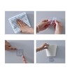 Yosoo Half Circle Wall Mounted Plastic Planter, Water Cultivation Design,