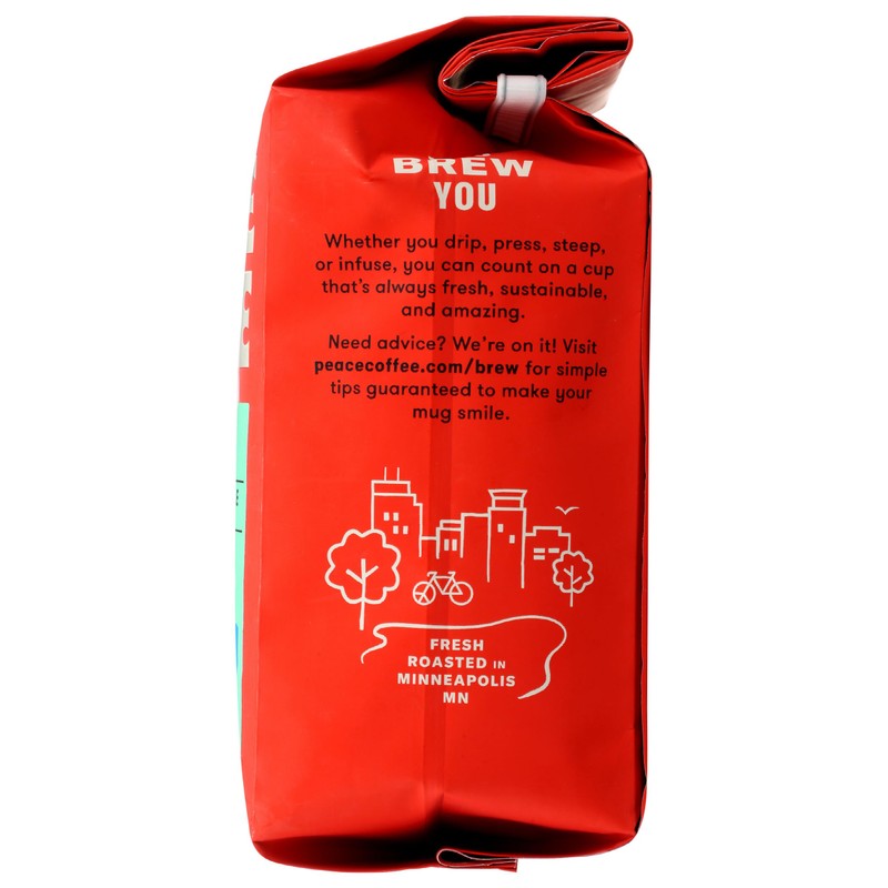 Peace Coffee Blue Ox Blend | 12 oz Whole Bean