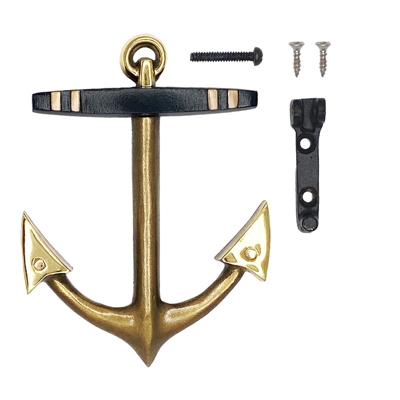 Michael Healy Designs Anchor Door Knocker - Brass (Standard Size)