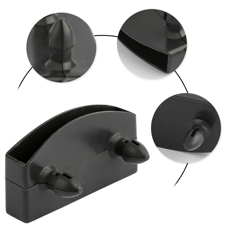 Rumyve 10pcs Plastic Bed Slat Holders,Bed Slat Centre Caps Holders,Replacement