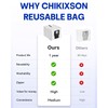 Reusable Dust Bags for Roborock Qrevo S8 MaxV Ultra, S8