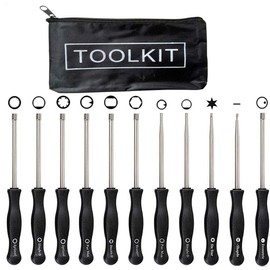 11 Pcs Carburetor Adjustment Tool Screwdriver Kit for Common 2 Cycle Carburator Adjusting Small Engine Carb Tune up Adjusting Tool,11 Carburetor Adjustment Tools+Bag by Lucky Seven