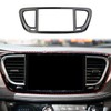 Korlot Carbon Fiber Center Console Air Vent Navigation Panel Cover