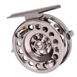 SUPVOX Portable Fly Fishing Reel Bow Fishing Kit Metal Reel Wheel Outdoor Accessory