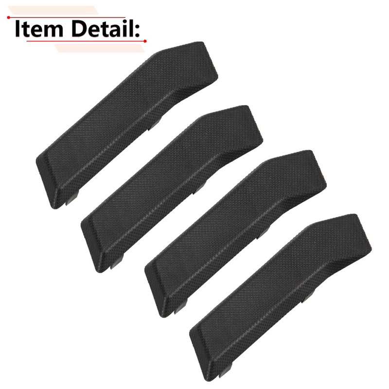 RLB-HILON 4PCS Driver Side Running Board Step Pad Grip Cover