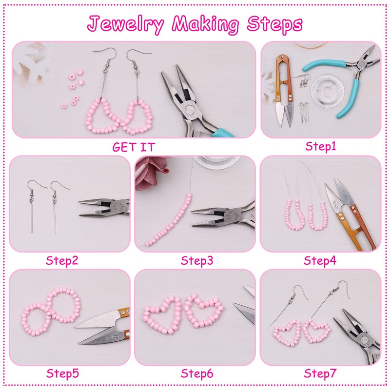 Yholin 5000pcs 3mm 8/0 Yellow Beige Glass Round Craft Beads