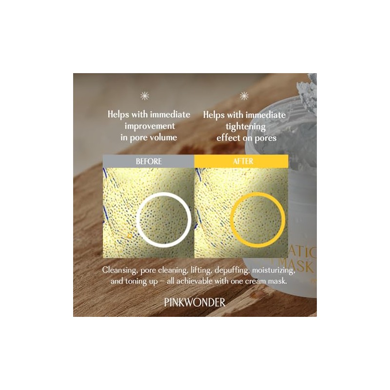 Pinkwonder Mascarilla Crema Jojoba Mochi Vation 17oz 90g Aceite Extracto
