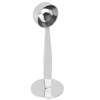 Dual Purpose Stainless, Steel Tamping Coffee Container with Spoon Scoop