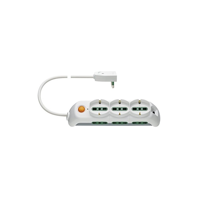 VIMAR FP00533.C.B Power Strip with Light Switch and Surge Limiter