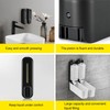 Soap Dispenser Wall Mount, 300ml ABS Easy to Install Manual