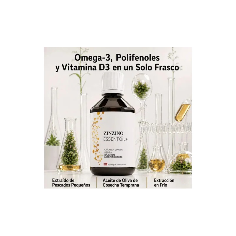 Zinzino | Essentoil+ | Omega 3 Y Vitamina D3 |