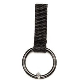 POLICE NYLON WEB NIGHT STICK BATON RING HOLDER FOR DUTY BELT SLIDE-ON STYLE WITH POST FOR DEFENDER STYLE BATONS