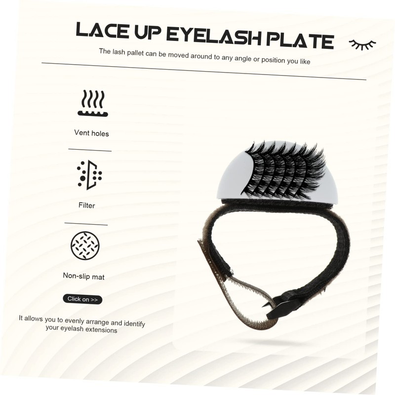 BIUDECO Lash Extension Tray Holder Wrist Strap Beauty Salon Tool