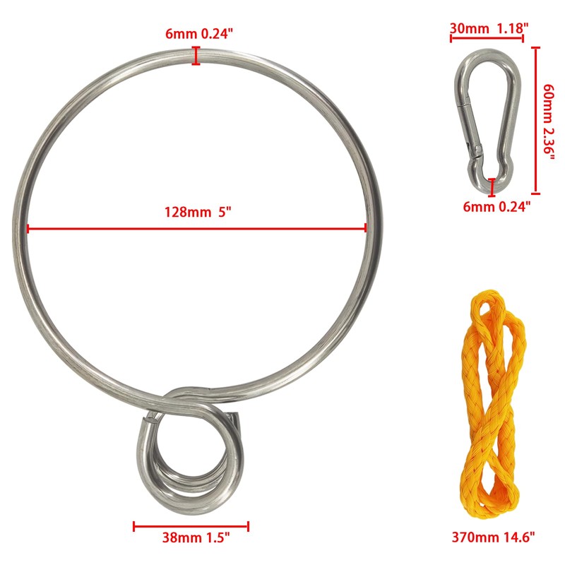 JT-HLM Stainless Steel 6mm Marine Anchor Assist Retrieval Device System