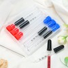 6Pcs 1ml Dropper,Eye Dropper Bent & Straight Tip,Glass Dropper with
