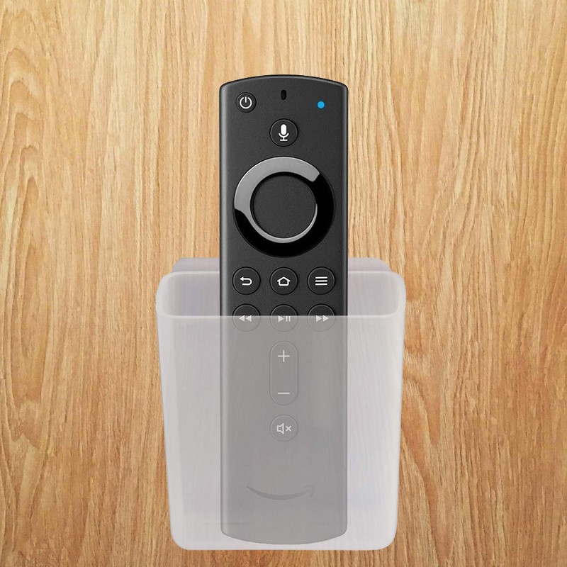 [2 Pack] Universal Remote Control Holder 7x6x3cm, Wall Mount Media
