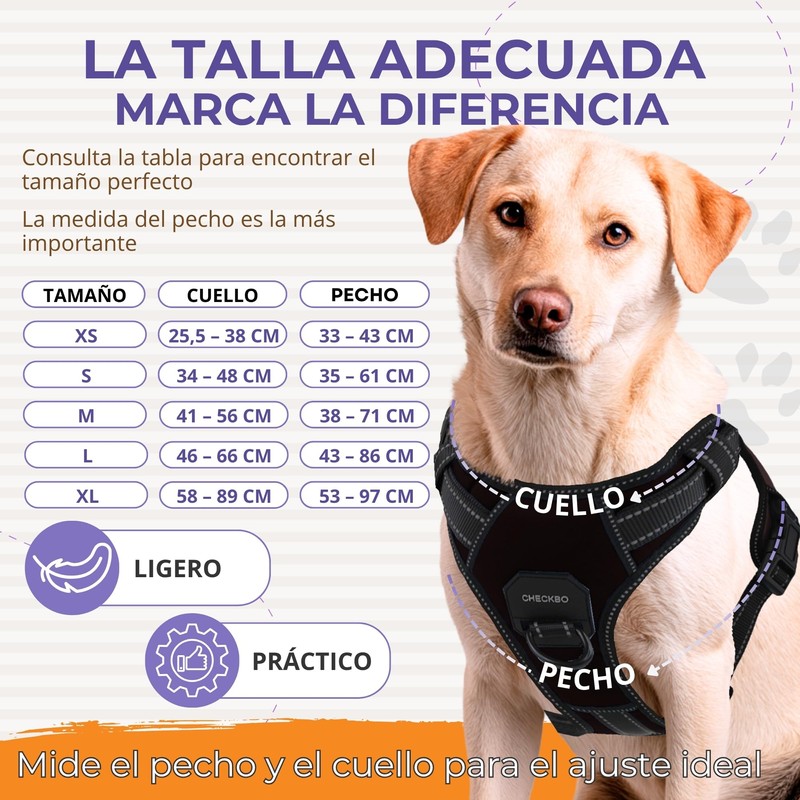 No Pull Harness for Medium Large Dogs, No Escape Harness