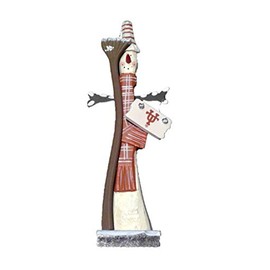 Texas Standing Snowman with Broom