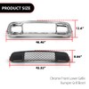 Front Lower Grille & Bumper Grill Bezel, Fit Jeep Grand