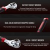48 in 1 Socket Wrench, Stainless Steel Multi Function Tool