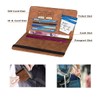 Passport and Visa Card Holder Combo, Passport Cover Wallet with