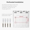 3-in-1 Shower Soap Dispenser, 3×500 ml Shampoo and Conditioner Dispenser