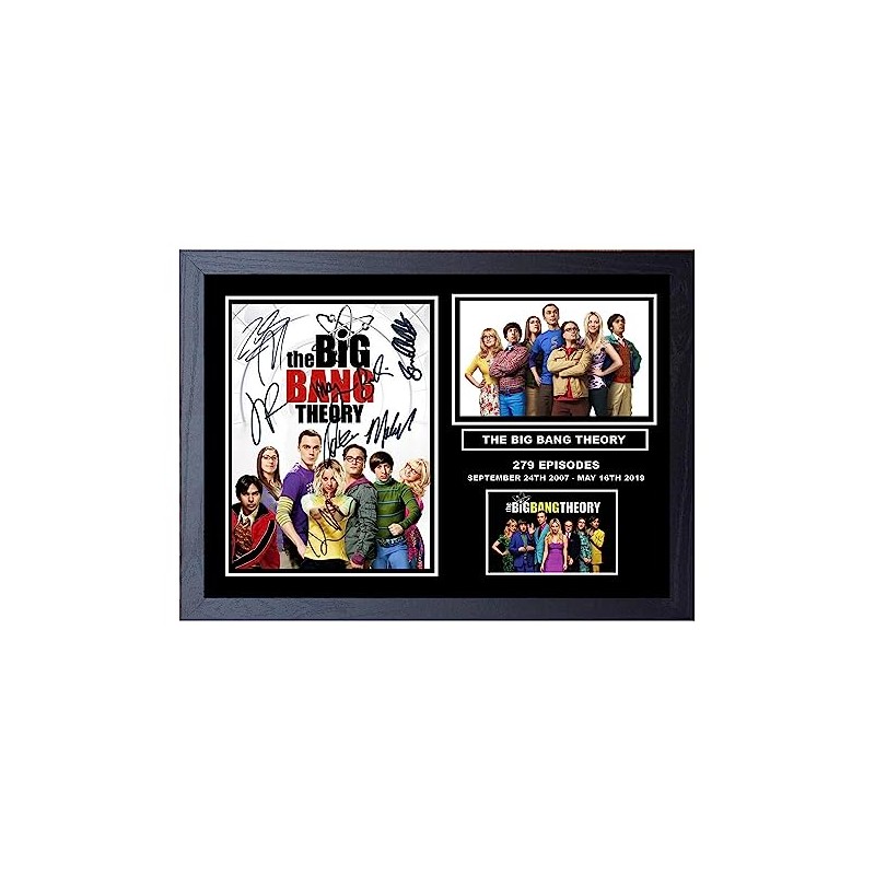 SIGNED BY THE STARS Stunning Quality Big Bang Theory Cast